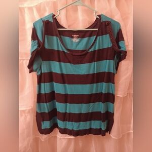 Lane Bryant striped shirt